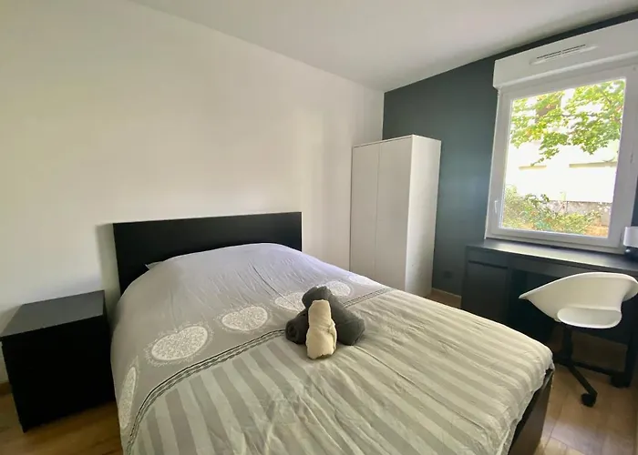 Spacieux Pour 6 - Rive Gauche - Parking -093 * Rouen