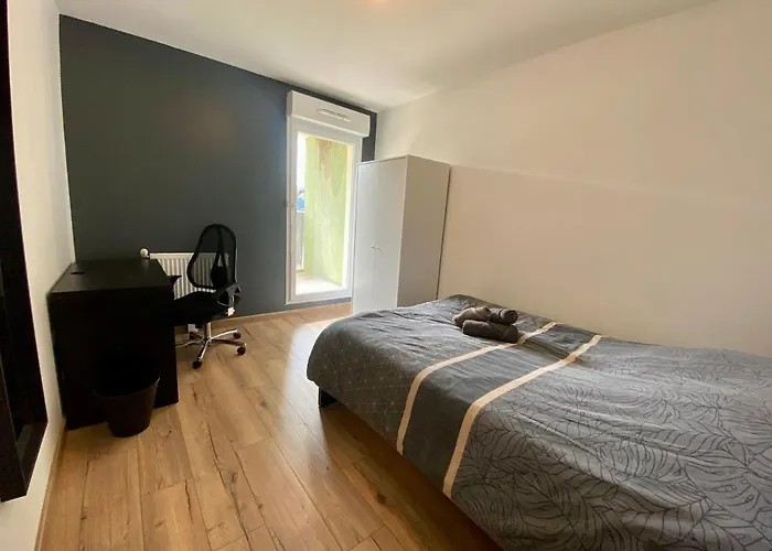 Spacieux Pour 6 - Rive Gauche - Parking -093 Rouen